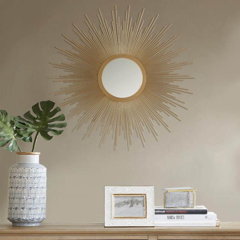 Sunburst Wall Decor Mirror