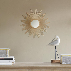 Sunburst Wall Decor Mirror