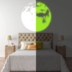 Glowing Moon Wall Decor