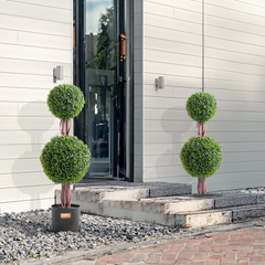 Artificial Boxwood Topiary Tree