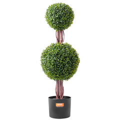 Artificial Boxwood Topiary Tree