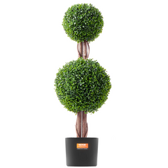 Artificial Boxwood Topiary Tree