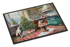 French Bulldog Christmas Cookies Doormat