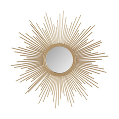 Sunburst Wall Decor Mirror