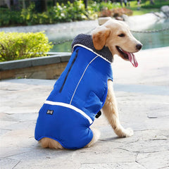 Designer Winter Dog coat - Reflective