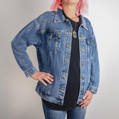 Foreign Born, U.S. Grown Oversized Women's Denim Jacket