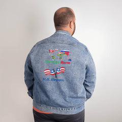 Foreign Born, U.S. Grown Oversized Men's Denim Jacket